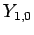 $\displaystyle Y_{1,0}$