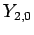 $\displaystyle Y_{2,0}$