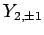 $\displaystyle Y_{2,\pm 1}$