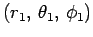$(r_1, \theta_1, \phi_1)$