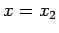$x=x_2$